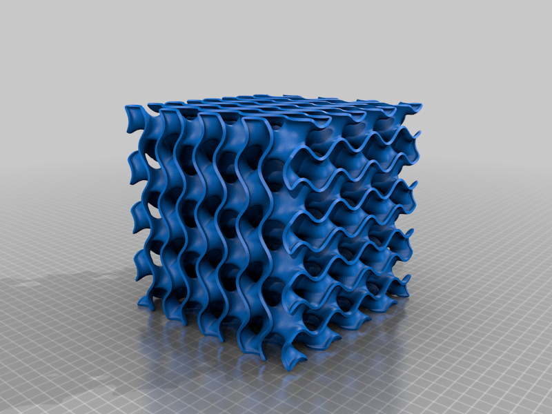 gyroid Cube