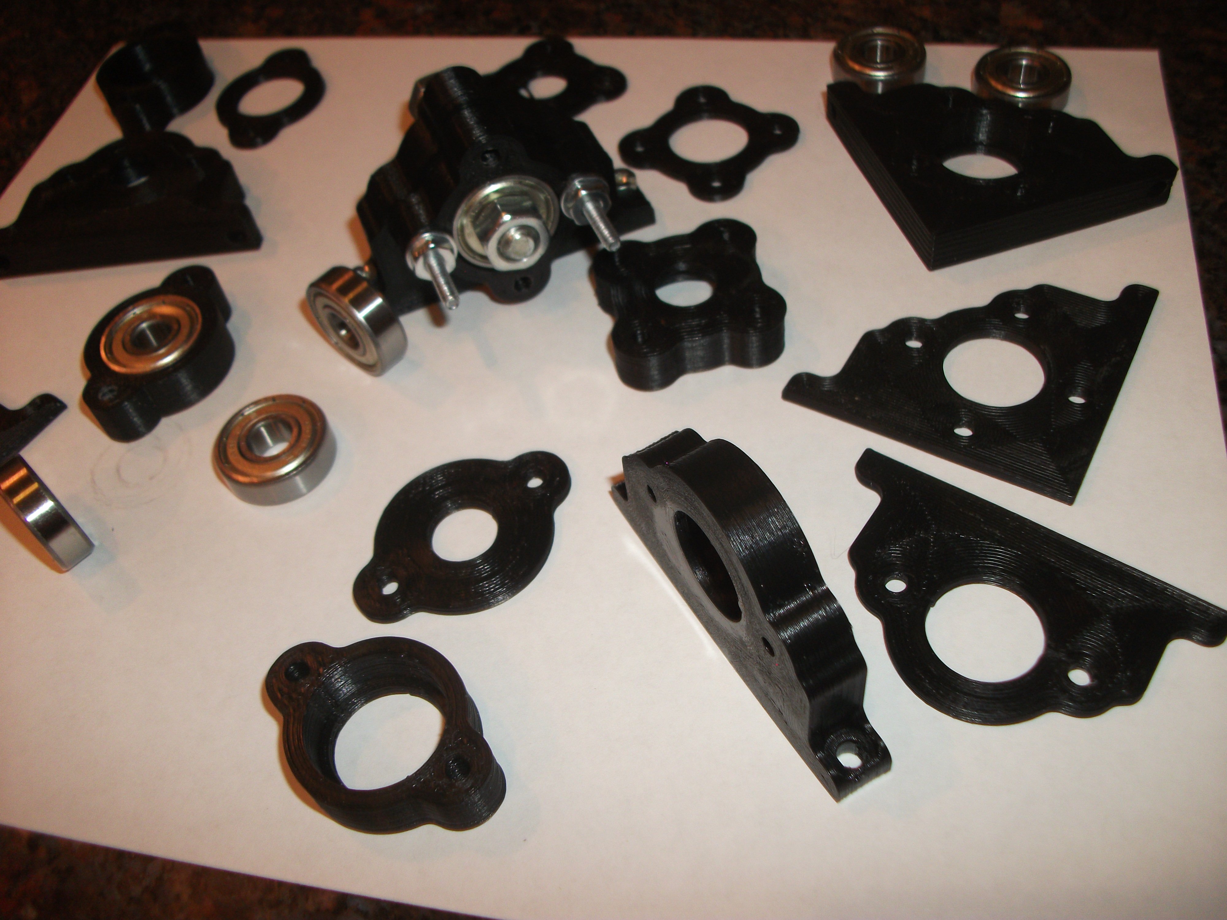 Modular 608ZZ Bearing Blocks