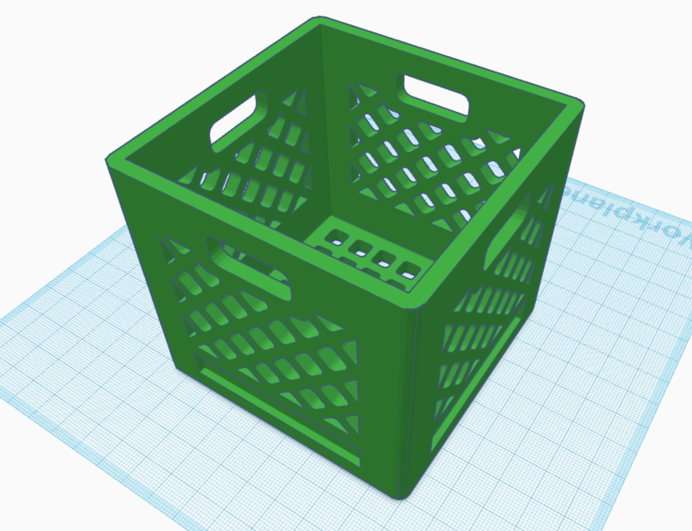 Milk Crate, 3 inch ID
