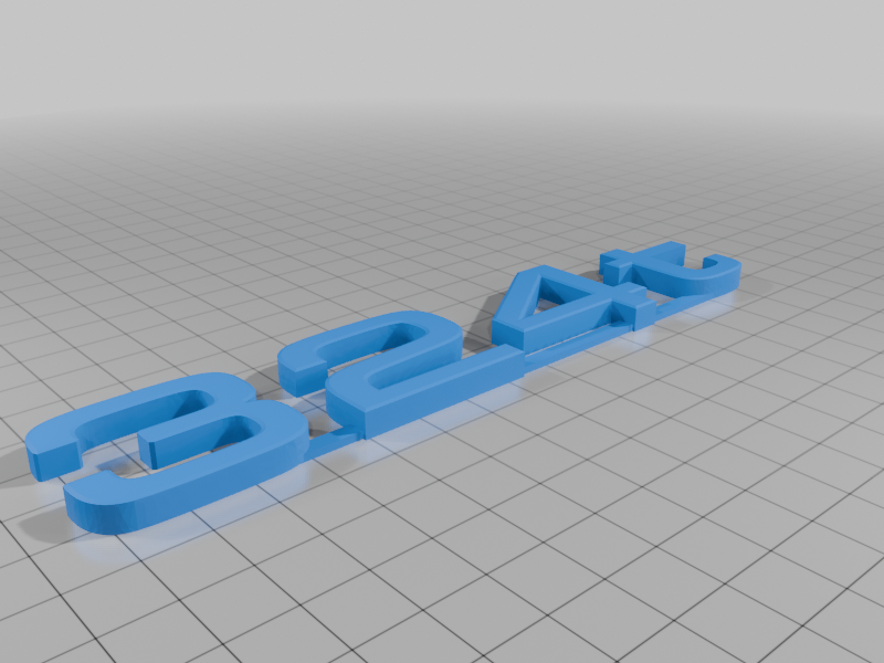 e30 324t trunk lettering for k24 turbo