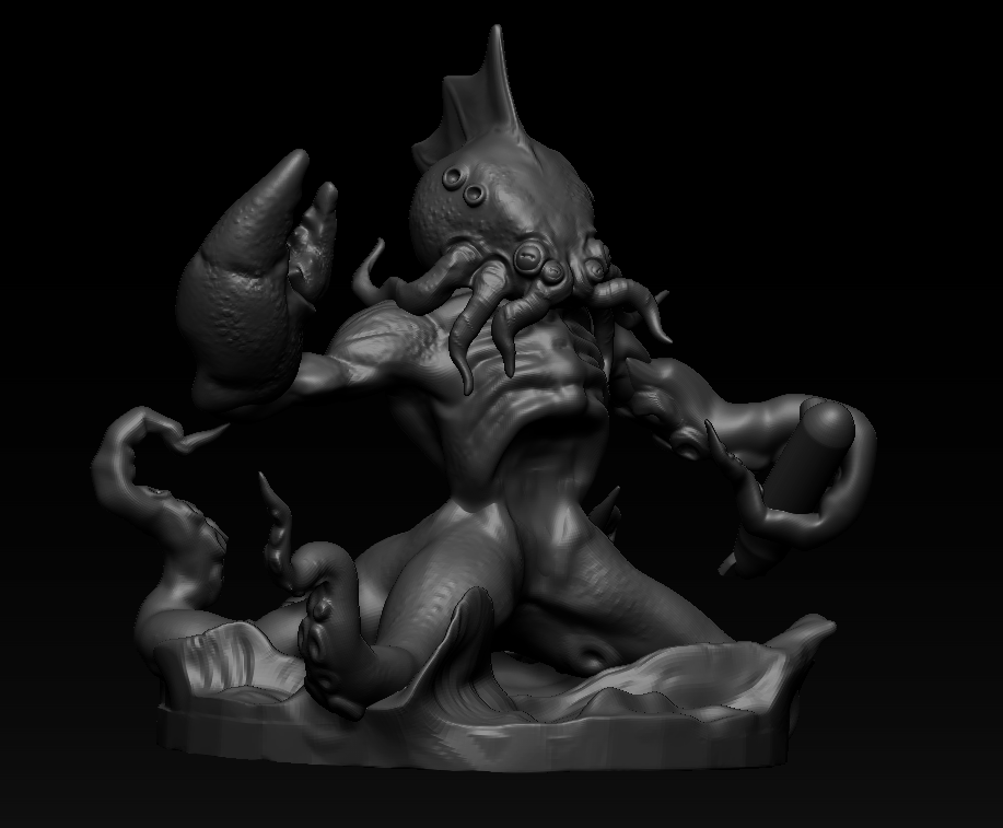 kraken king of tokyo dark edition miniature