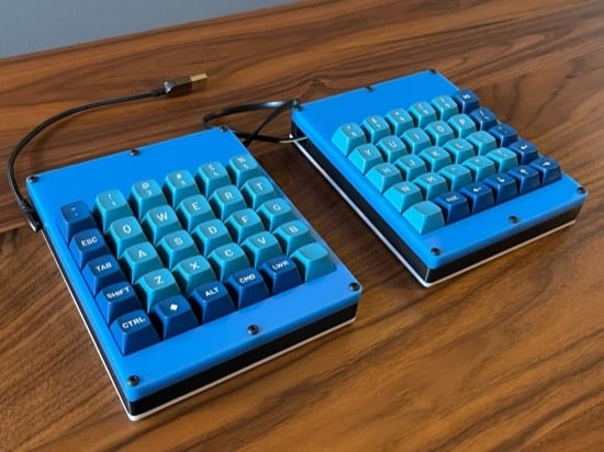 Split Ortholinear Keyboard