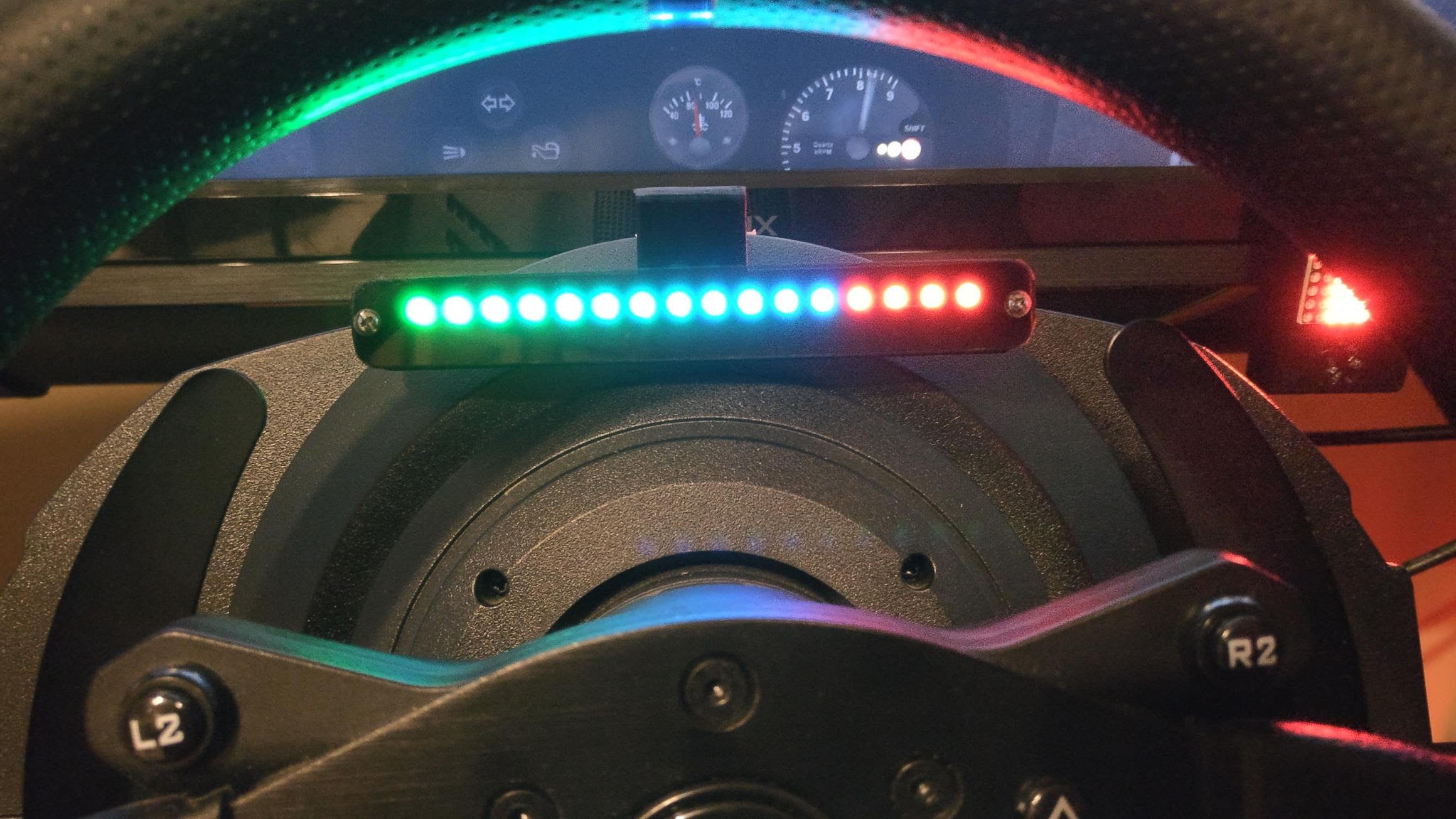 Rev Limiter Indicator case - Sim Racing SimHub