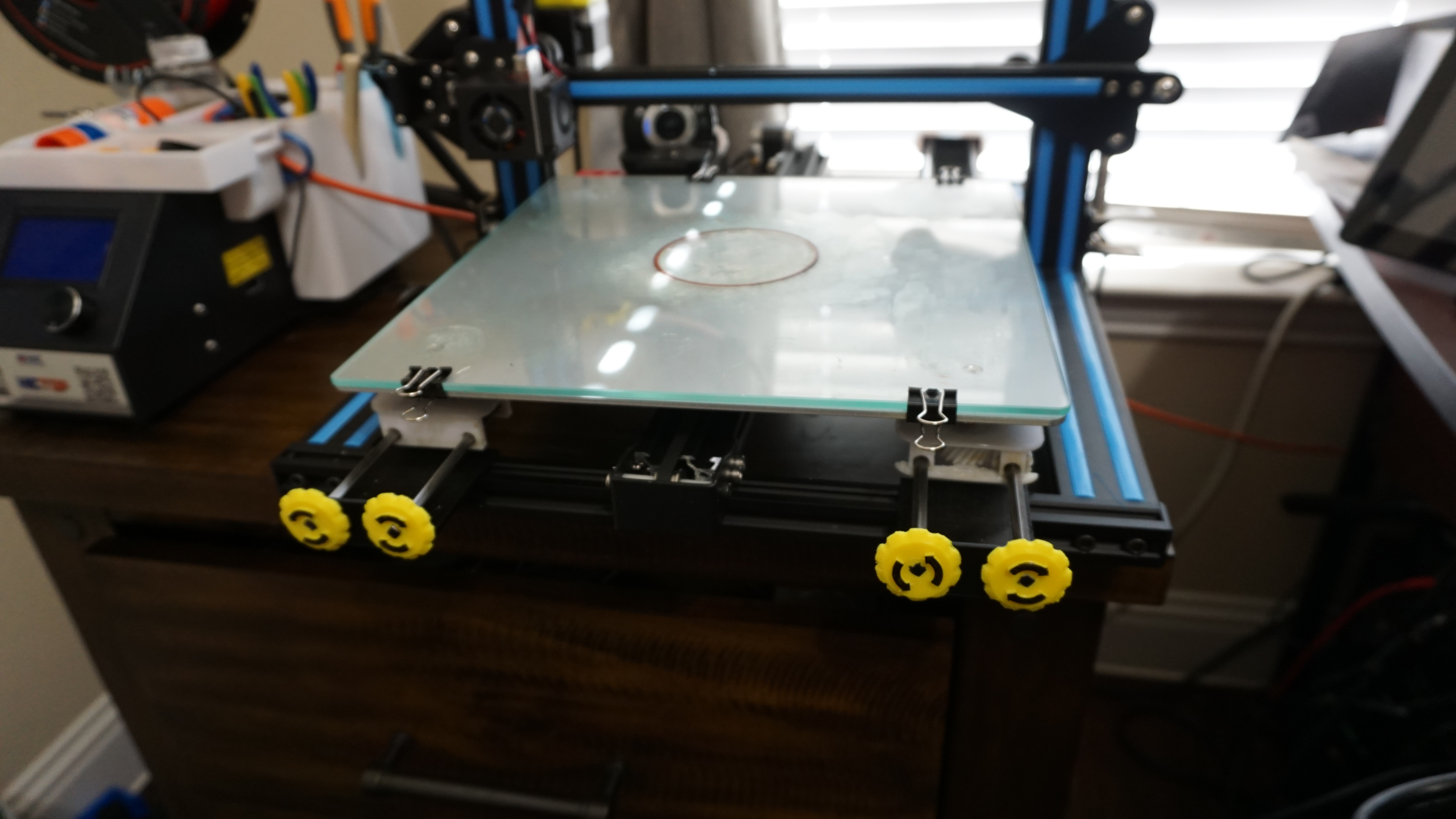 CR-10 Bed Level Dial system
