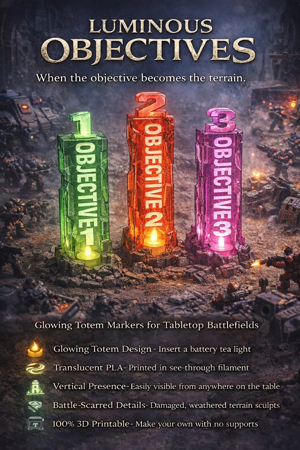 Luminous Objectives - When The Objective Becomes The Terrain