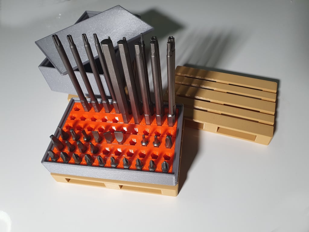 Bitholder, 12x 15mm, pallet compatible