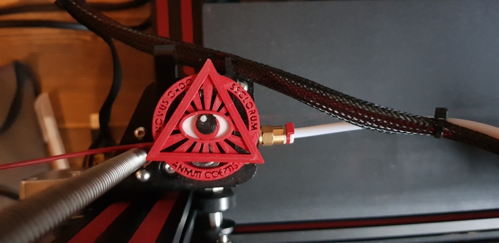 Filament feeder knob "All Seeing Eye"
