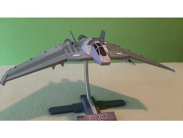 F 302 From Stargate By Taichl Thingiverse