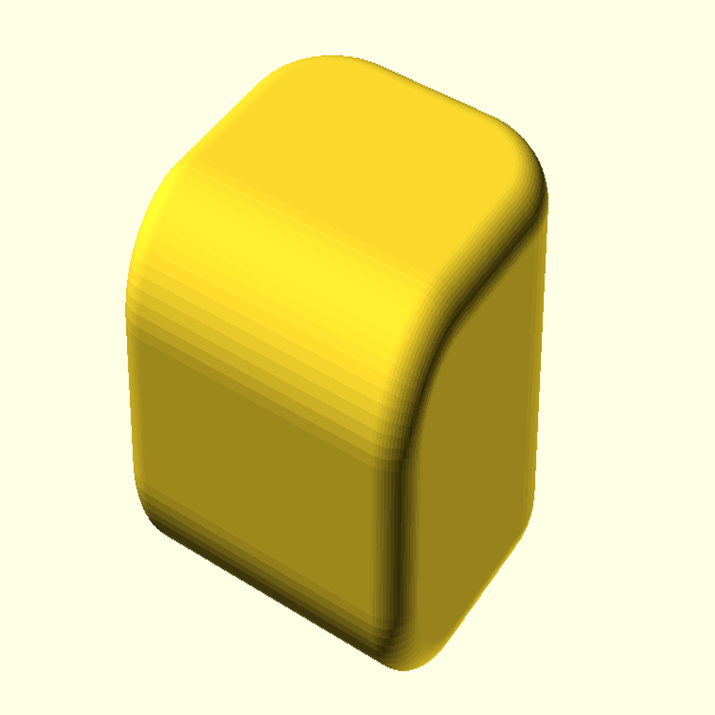Rounded cube (torus)