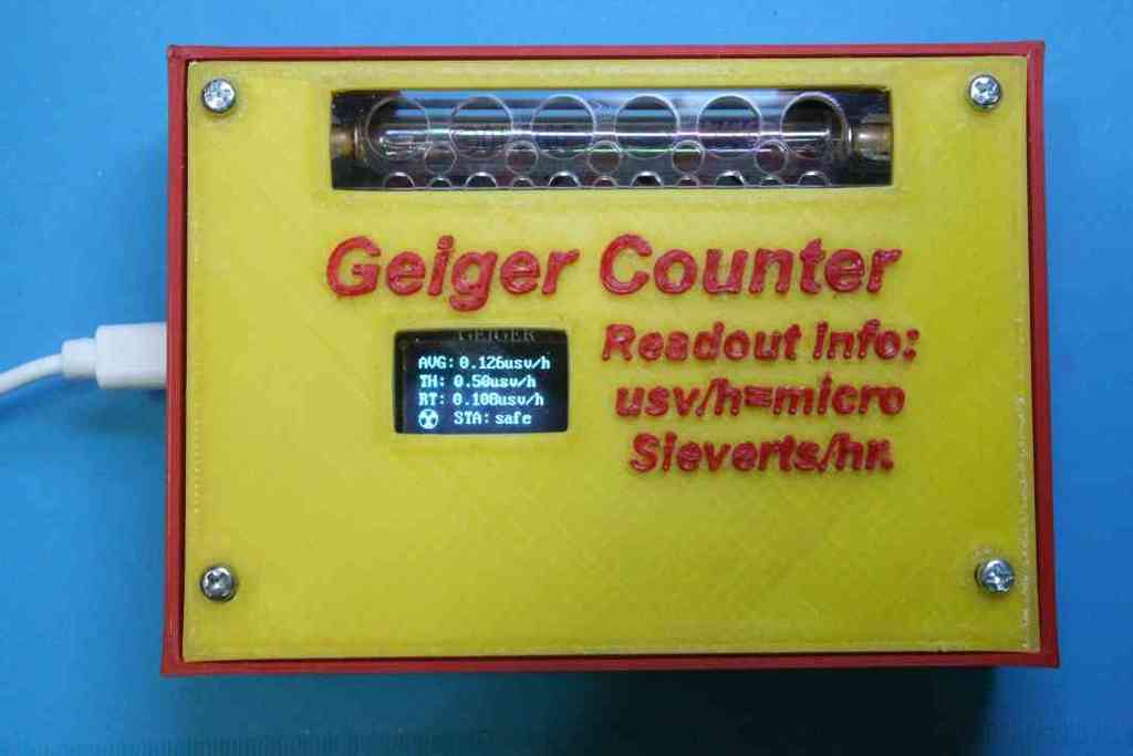 Geiger Counter Case (Assembled counter from Amazon)