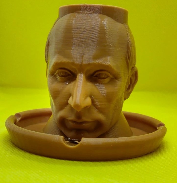 Putin Ashtray / Cigarette Stubber