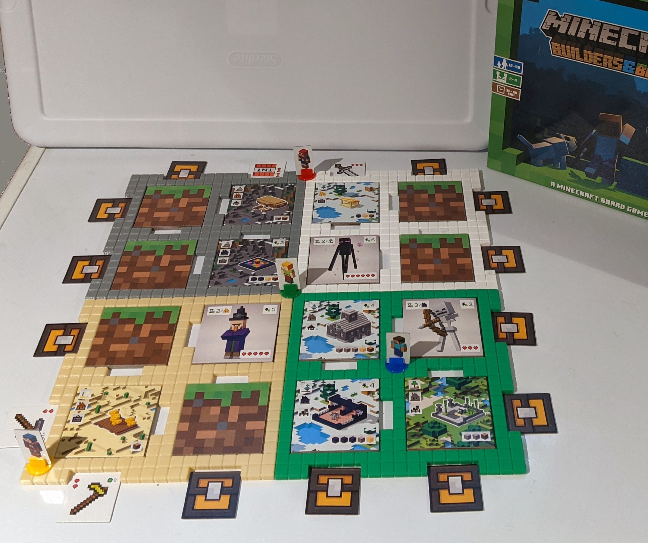 Board for Minecraft: Builders & Biomes
