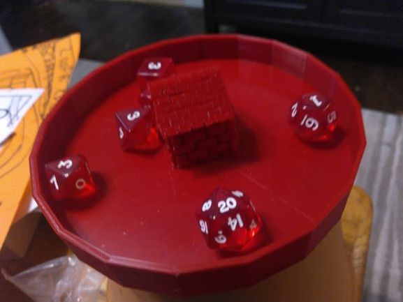 my 1st dice tray
