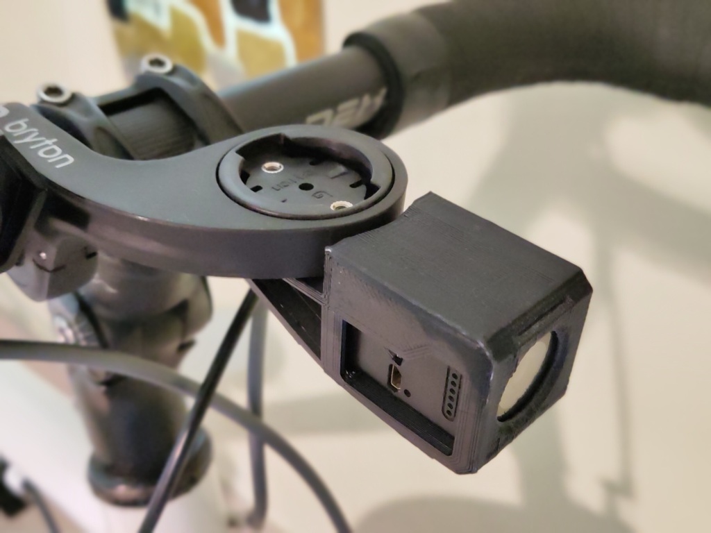 bike computer mount extension for firefly microcam