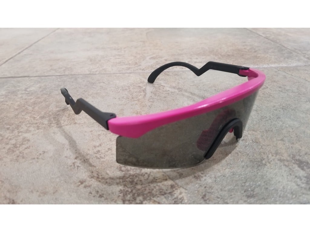 Oakley Blade sunglasses systems trigger ear stem