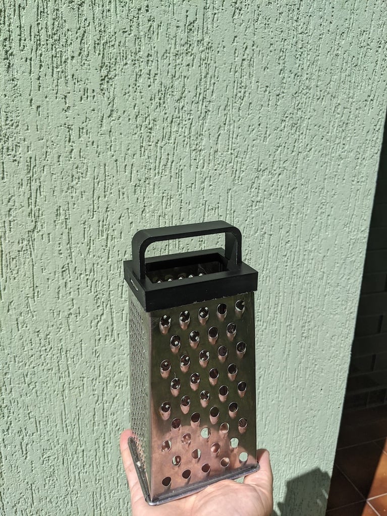 cheese grater support