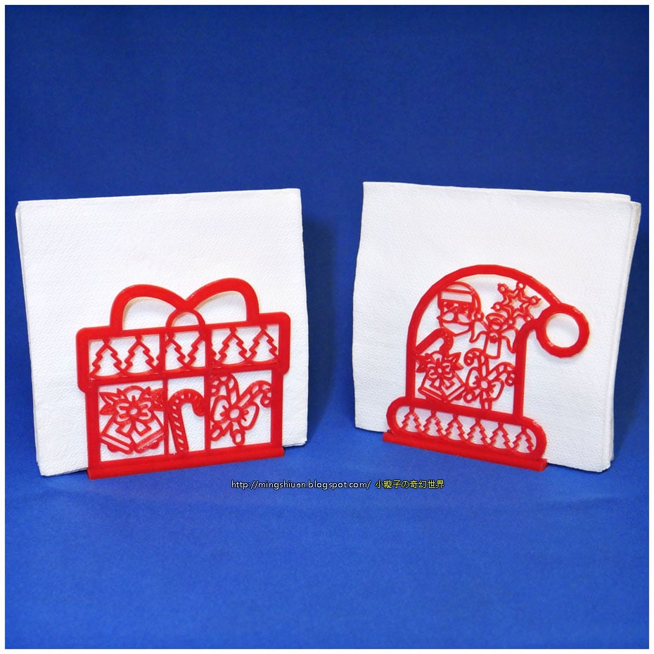 Christmas napkin holder