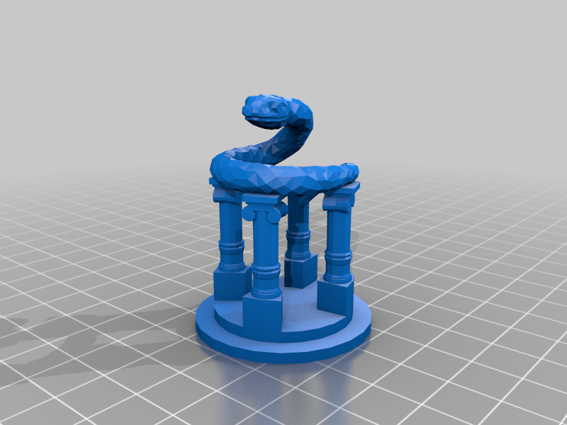 Snake Statue 2