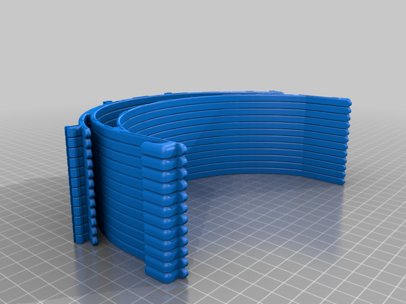 Covid-19 Face Shield 12 stack with minimum strings (P3dP Nano)