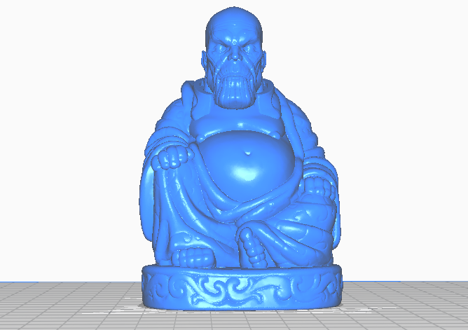 Thanos Buddha no Helmet (Marvel Collection)