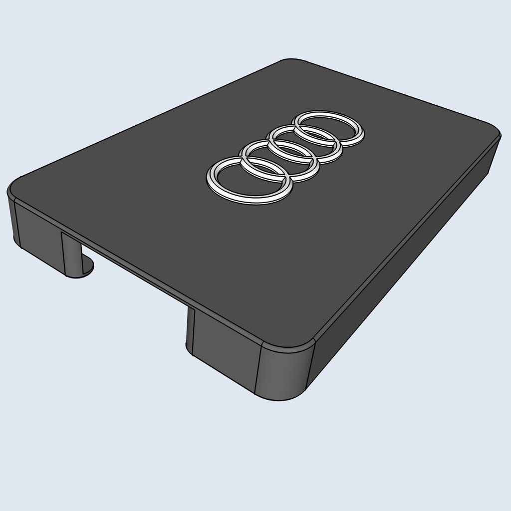 Audi Creditcard wallet, audi logo credit card organizer 3D print