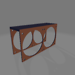 4x 80mm Fan Bracket for 160mm AIO 3D model