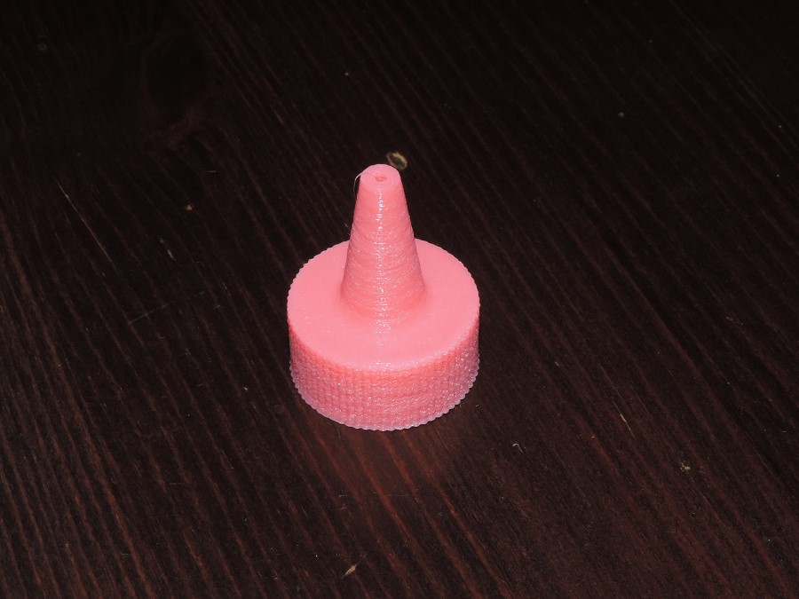 Bottle pourer for epoxy