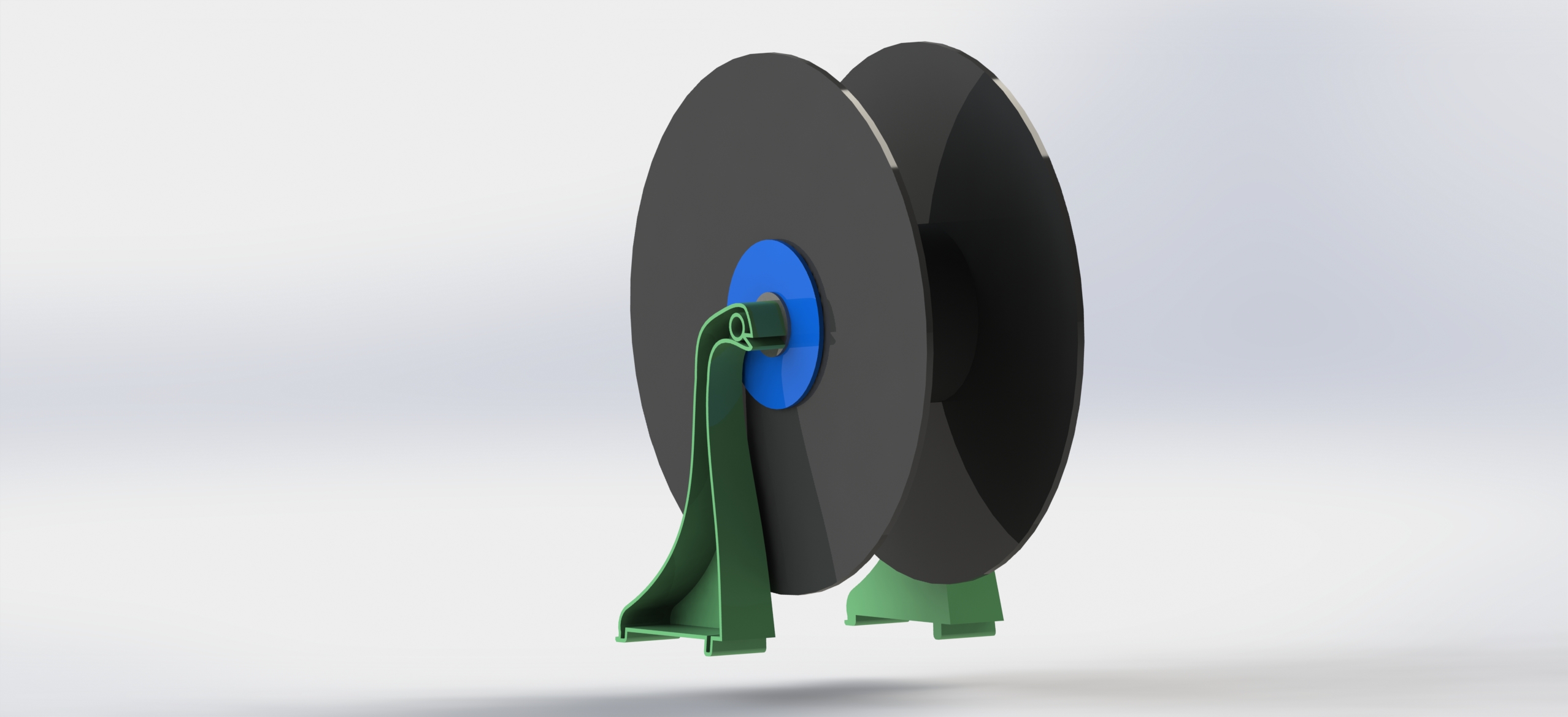 2080 Loch Ness Spool Holder - Tevo Black Widow (Tree Fiddy Edition)