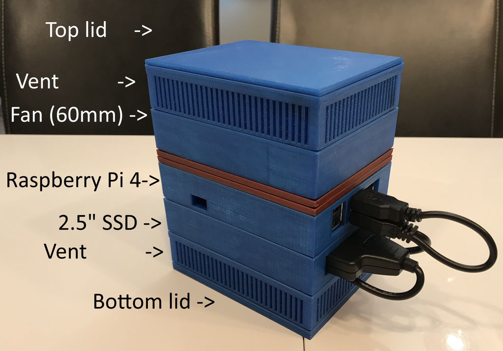 The Stack - Modular Raspberry Pi Case