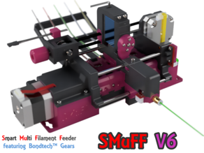 SMuFF V6 -  Smart Multi Filament Feeder with Bondtech Gears