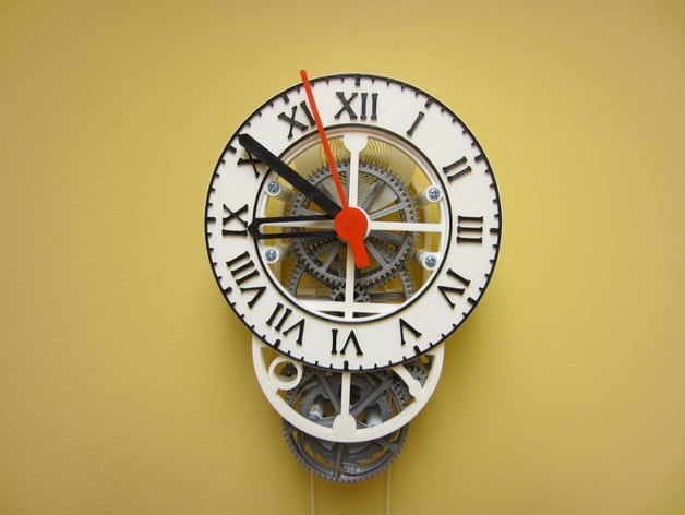 Roman clock face