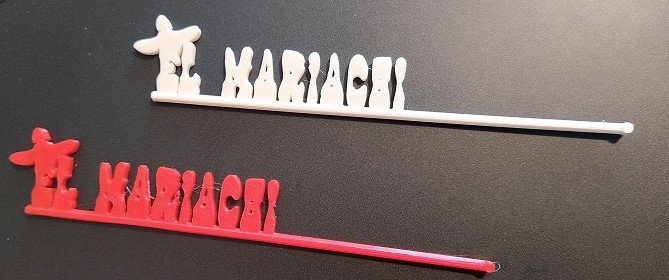 Mexican 'El Mariachi' Cocktail stick