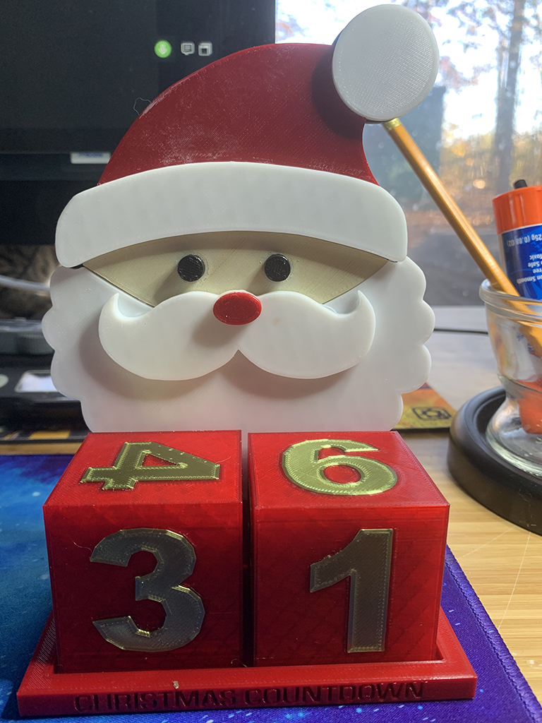 Christmas Countdown Cubes v1
