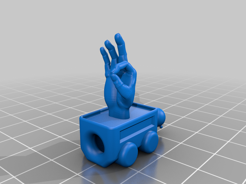 Customizable Alphabet Train - Hand Gestures