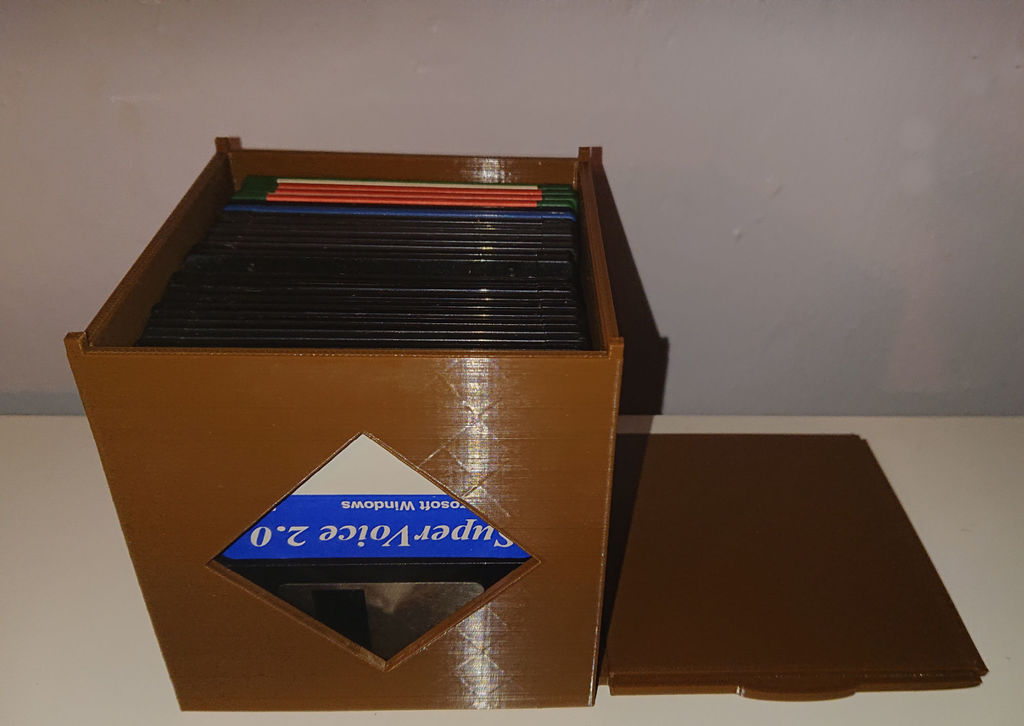 Floppy disk box (holds 25)
