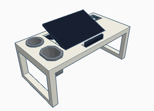 Ergonomic Mini Table