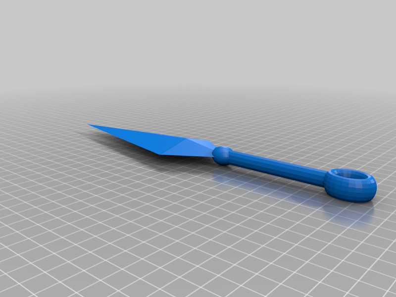 Kunai knife prototype 1