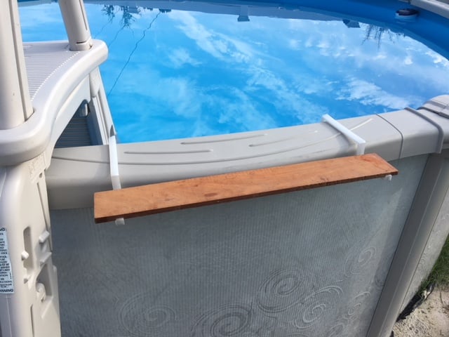 Above Ground Pool Shelf Brackets