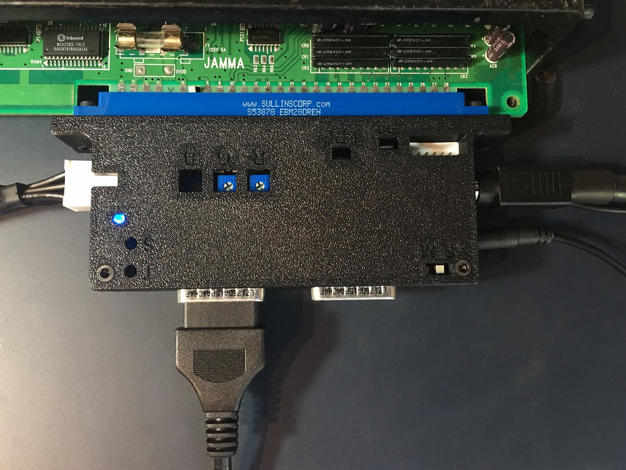 "Pacifier" Case for Minigun arcade supergun