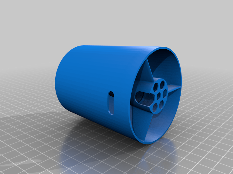 RC EDF Thrust tube / Nozzle. 70mm.