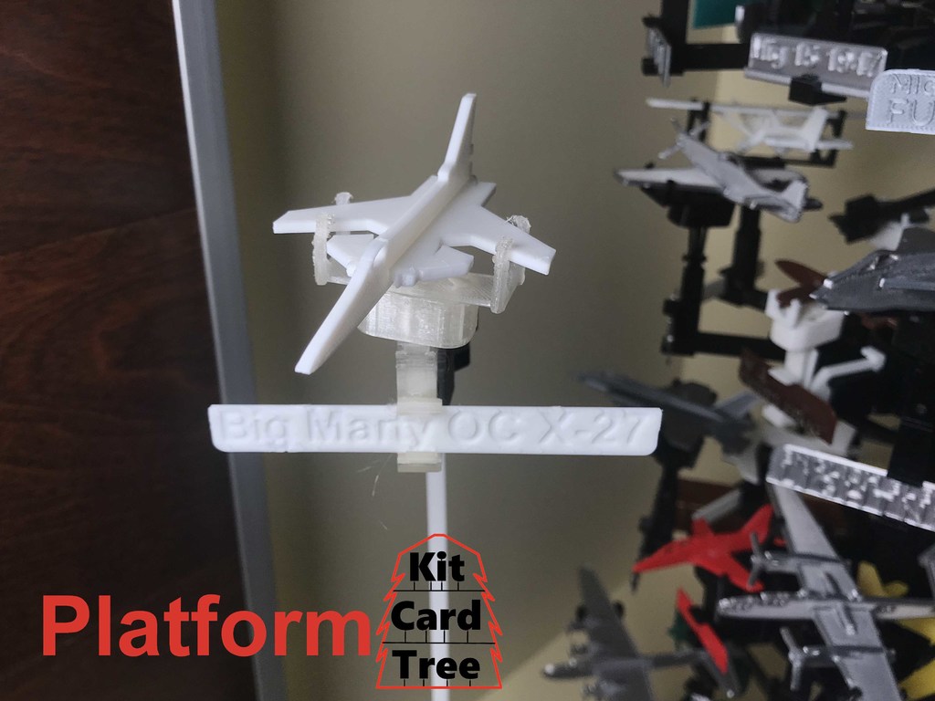 "Kit Card Tree platform for the  X-29 by Big_marty"