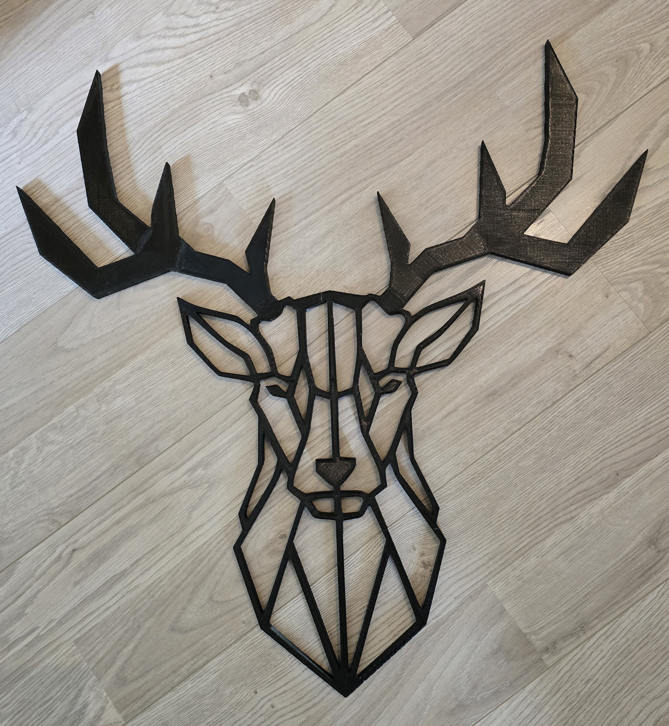 DEER Wall Art, 65 x 67 cm