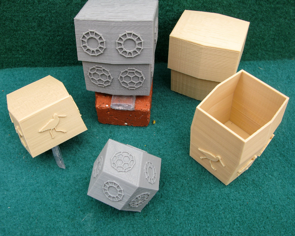 Rhombic Dodecahedron Boxes