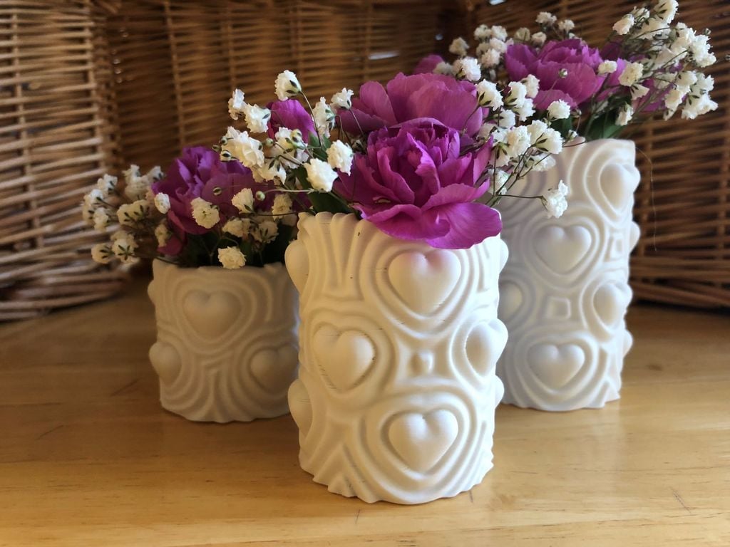Heartbeat Vases