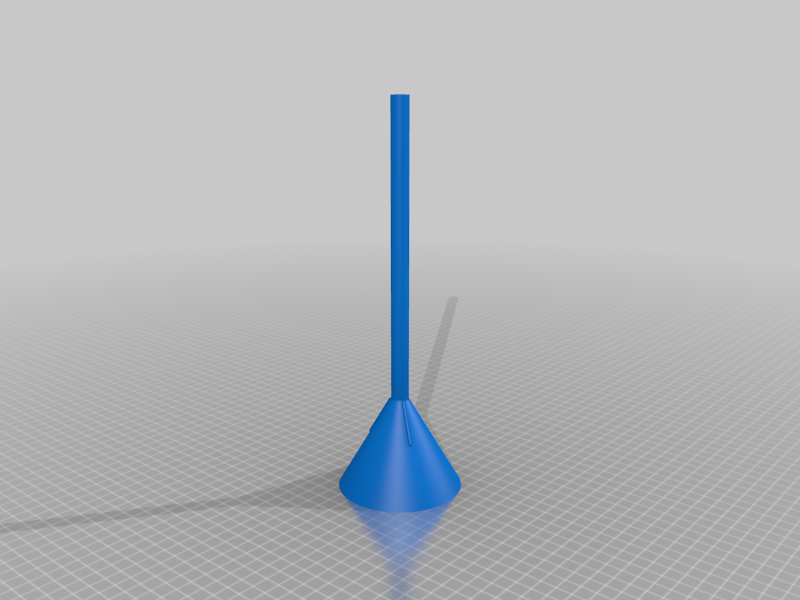 My Customized laboratory funnel for gravity filtration