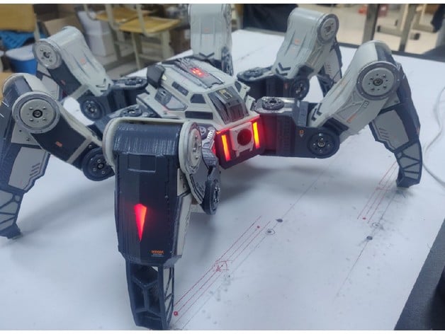 Scifi Hexapod Robot