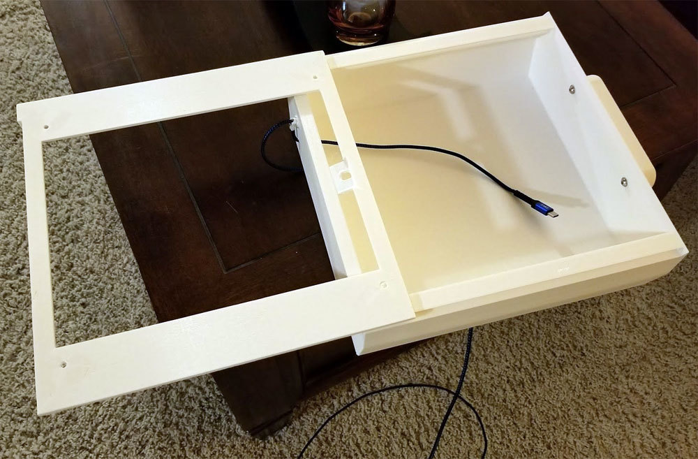Undermount Desk Drawer for CR10 Size Printer (With STEP File)