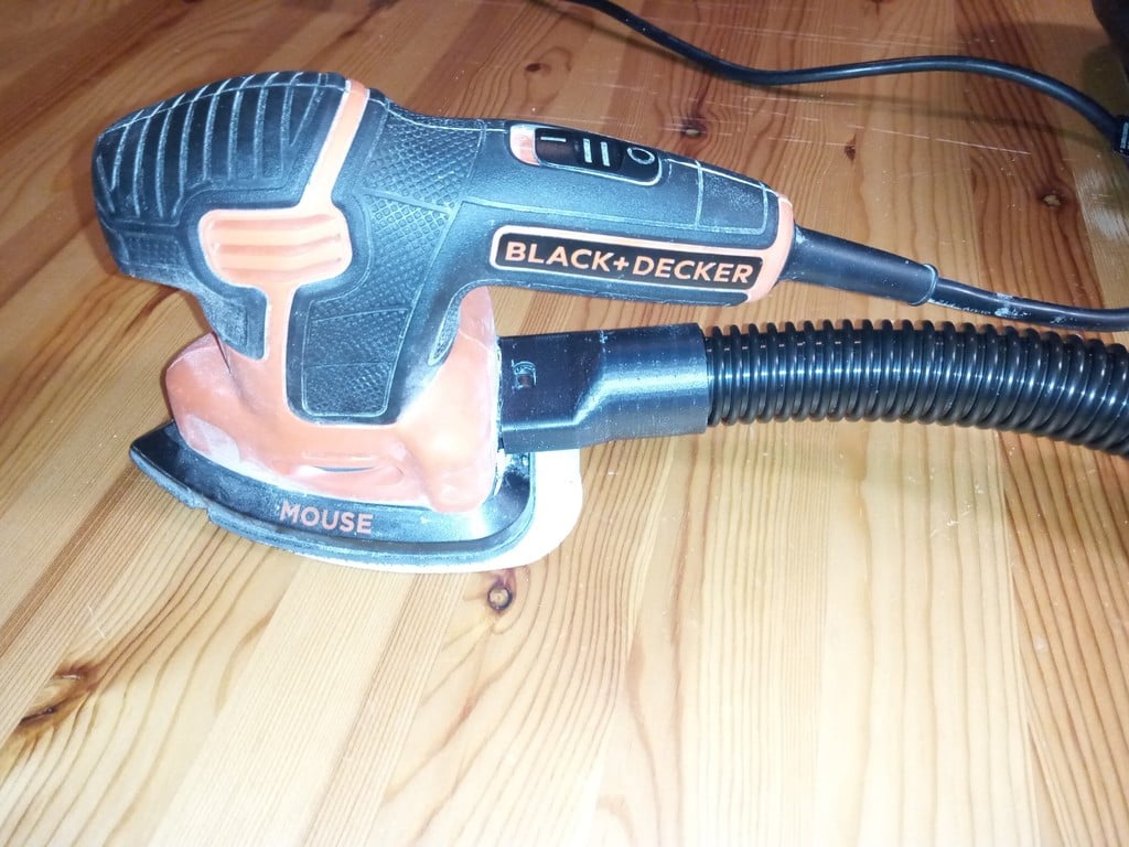 Black & Decker Mouse sander to 32mm dust hose adapter