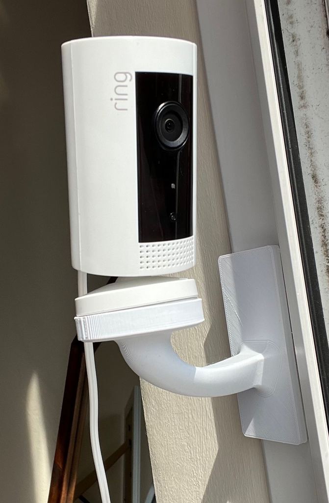 ring indoor security camera wall bracket