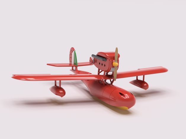 porco rosso plane model